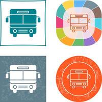 Bus Icon Design vector