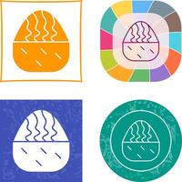 Cream Muffin Icon vector