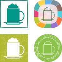 capuchino icono diseño vector