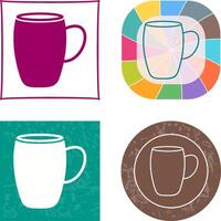 Mug Icon Design vector