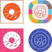 Cream Doughnut Icon vector