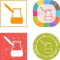 Cezve Icon Design vector