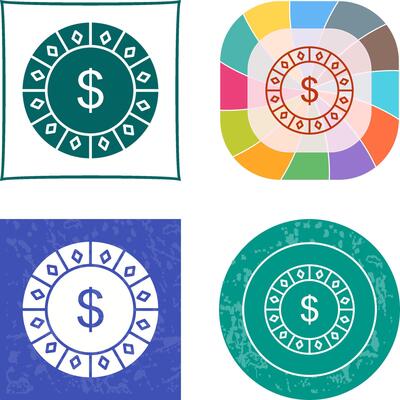 Dollar Chip Icon