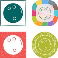 Bowling Ball Icon vector