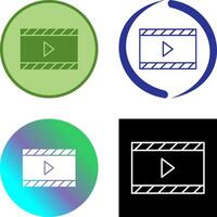 Unique and Animation Icon Design vector