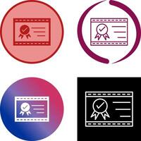 Unique Quality Assurance Icon Design vector