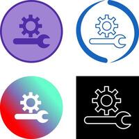 Unique Technical Support Icon Design vector