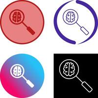 Unique Intelligent Search Icon vector