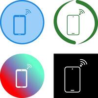 Unique Connected Device Icon vector