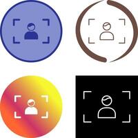 Unique Focus Icon Design vector