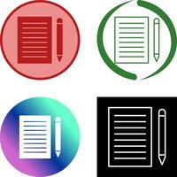 Write Feedback Icon Design vector