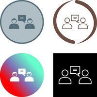 Customer Engagement Icon Design vector