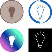 Innovative Idea Icon Design vector