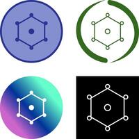 Unique Nodes Icon vector