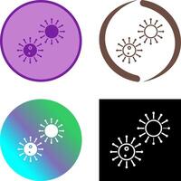 Unique Virus Icon vector