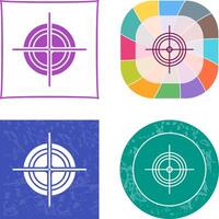 Unique Target Icon Design vector