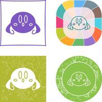 Unique Game Character Icon Design vector