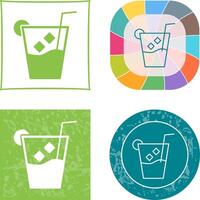 Unique Whiskey Sour Icon Design vector