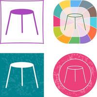 Unique Stool Icon vector
