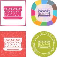 Unique Cream Cake Icon vector