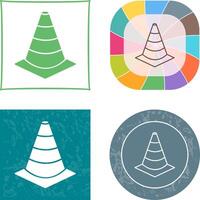 Unique Cone Icon vector