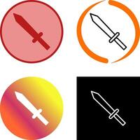 Unique Sword Icon Design vector