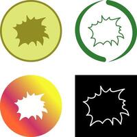 Unique Explosion Icon Design vector