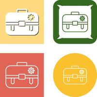 Unique Portfolio Management Icon vector