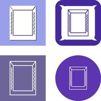 Unique Frame Icon Design vector