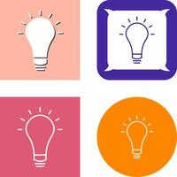 Innovative Idea Icon Design vector