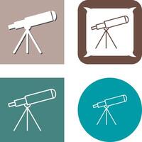 Telescope Icon Design vector