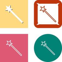 Unique Magic Icon Design vector