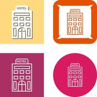 Hotel Icon Design vector