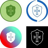 Unique Sheild Icon Design vector