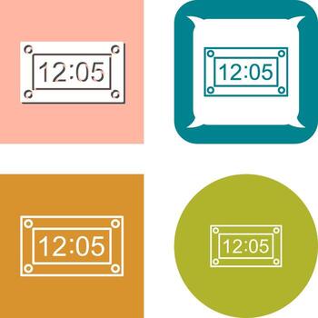 Unique Timer Icon vector