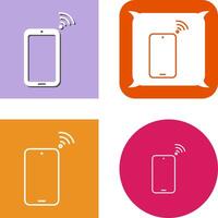 Unique Connected Device Icon vector