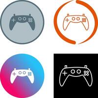 Unique Gaming Console Icon Design vector