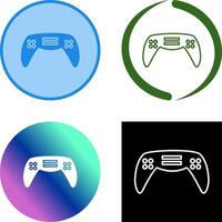 Unique Gaming Console Icon Design vector