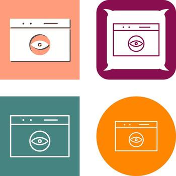 Unique Link Optimization Icon vector