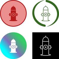Unique Hydrant Icon Design vector