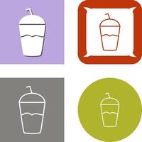 frapé icono diseño vector