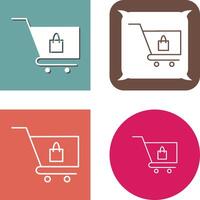 Unique Cart Icon vector