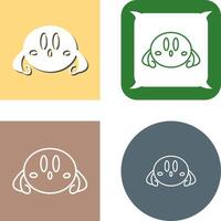 Unique Game Character Icon Design vector