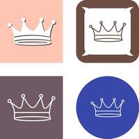 King Crown Icon Design vector