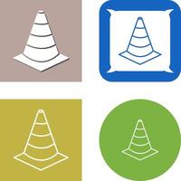 Unique Cone Icon Design vector