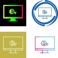 Unique Pay Per Click Icon vector