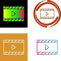 Unique and Animation Icon vector
