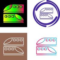 Trains Icon Design vector