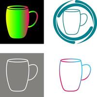 Mug Icon Design vector