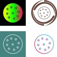 Cookie Icon Design vector